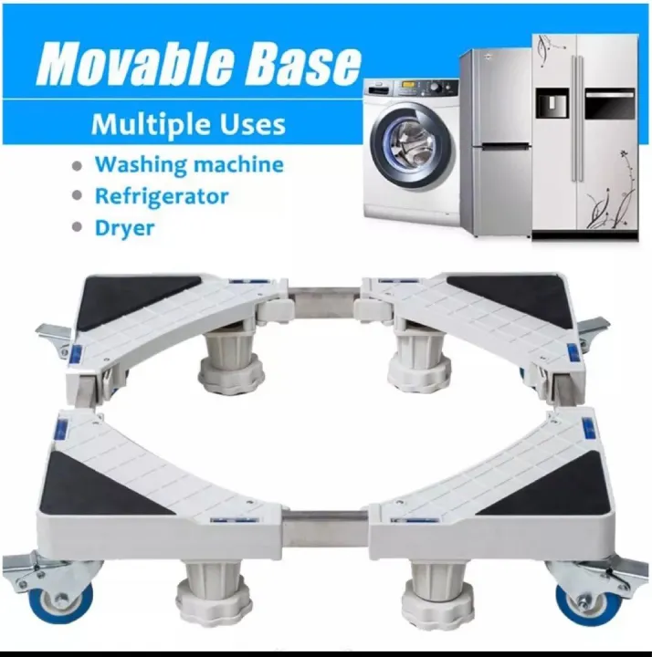 Size Adjustable Washing Machine Stand: Multi-functional Heavy Duty ...