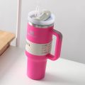 Quencher 2.0 Stainless Steel Vacuum Insulated Tumbler with Lid and Straw 40oz Thermal Travel Mug Coffee Hot Cup. 