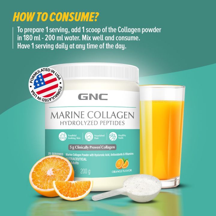 GNC%20Marine%20Collagen%20Hydrolyzed%20Peptides%20200g%20(Orange%20Flavor)%20With%20Reduce%20Fine%20Lines%20&%20Wrinkles%20For%20Youthful%20Skin%20-%20Image%206