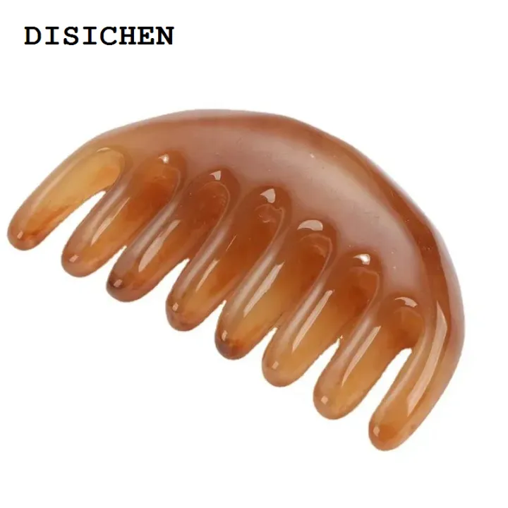 DISICHEN%20Luxury%201%20Pcs%20Natural%20Ox%20Horn%20Pocket%20Comb%20Wide%20Toothed%20Comb%20SPA%20Guasha%20Scalp%20Massage%20Brush%20Hair%20Care%20Tool%20High%20Quality%20-%20Image%203