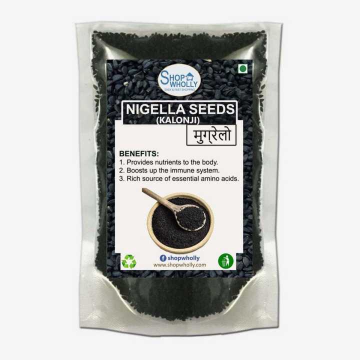 SHOP WHOLLY Nigella Seed ( मुग्रेलो ) - 200gm