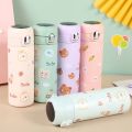 Ichhya Store Temperature Controlled Rabbit Pattern Bouncing Thermos Cup 350ml. 