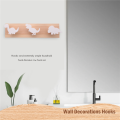 Kids Dinosaur Wall Mounted Coat Hooks Wooden Door Hanger for Boys Bedroom Nursery Playroom Decorations -White. 