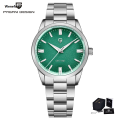 Wenefang 2024 New PAGANI DESIGN 38mm Men's Quartz Watches Stainless Steel AR Coating Sapphire VH31 Business Sports Watches reloj hombre. 
