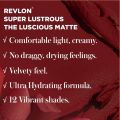 Super Lustrous™ The Luscious Mattes Lipstick. 