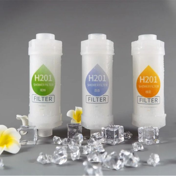 Cherry Blossoms Lavender Shower Head Filter Dechlorination filter ...