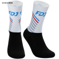 DISICHEN CUT LASER ONE PAIR 2023 INEOS QUICK STEP ALPECIN FENIX TEAM Cycling Socks Antislip Bike Bicycle Racing MITI Breathable Socks. 