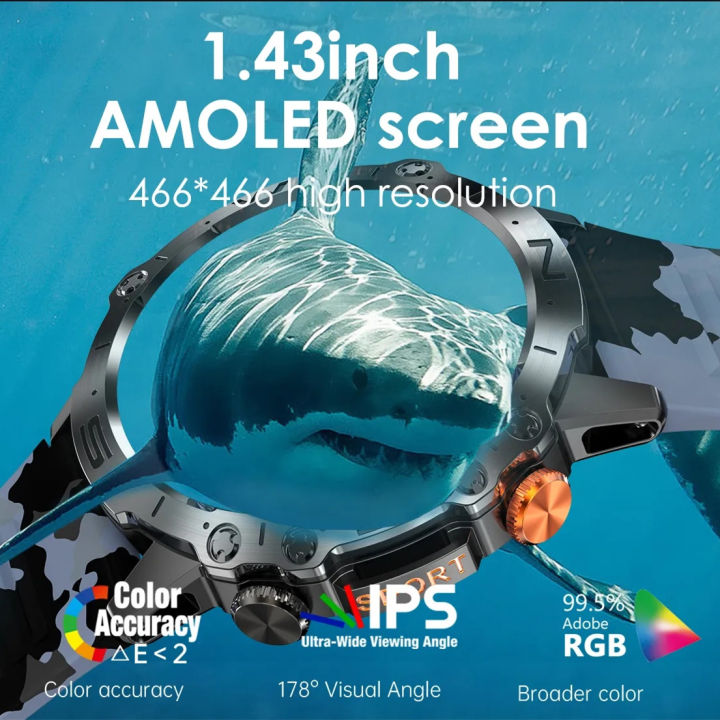 K59%20Men's%20smartwatch%20reloj%201.43-inch%20AMOLED%20466%20*%20466%20high-definition%20display%20with%20sturdy%20sports%20BT%20call%20connection%20-%20Image%205