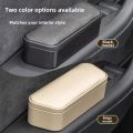 Practical Adjustable Height Car Armrest Storage Container Organizer Universal Extendable Armrest Pad Multifunctional Comfort Car Elbow Rest Box Car Accessories. 