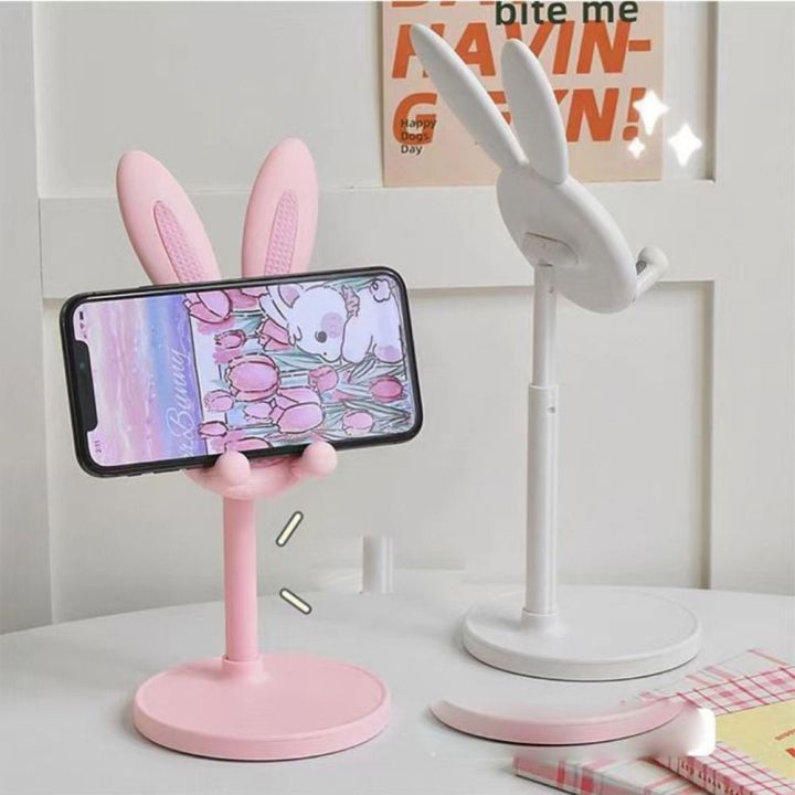 Table%20Support%20Rabbit%20Bunny%20Phone%20Holder%20Lazy%20Bracket%20Adjustable%20Telescopic%20Lifting%20Phone%20Holder%20Pink%20Multi-angle%20Desktop%20Mobile%20Phone%20Bracket%20Desktop%20-%20Image%207