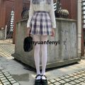 Renyuan White Tights 2021 Lolita School Girl Warm Velvet Stockings Adorable Fashion Kawaii Student Cosplay Thigh High Pantyhose Party Club Wear. 