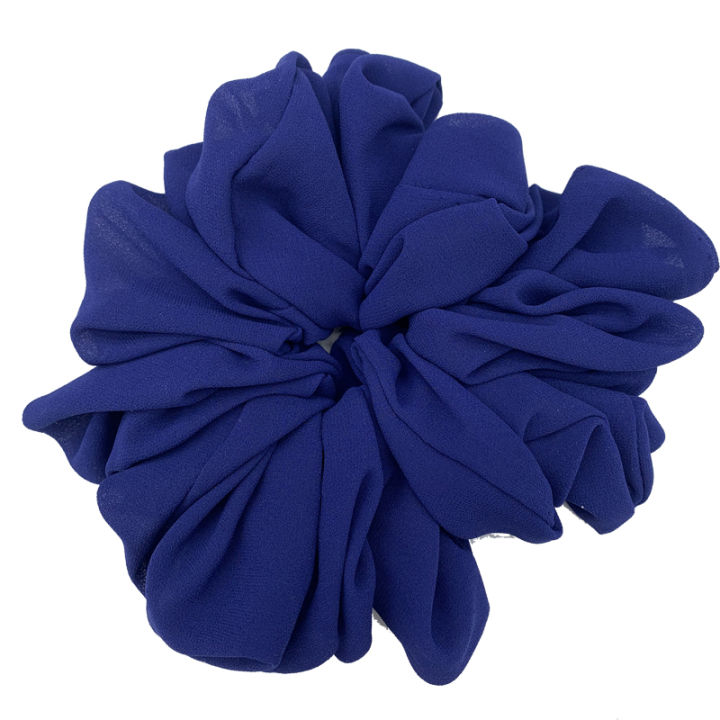 Chiffon Volumising Scrunchie Muslim Women Hair Ties Ring Hijab Volumizer Malaysia Girls Rubber Band