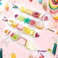 Assorted Flavor Bar B Q jelly stick Candy 12 pcs set. 