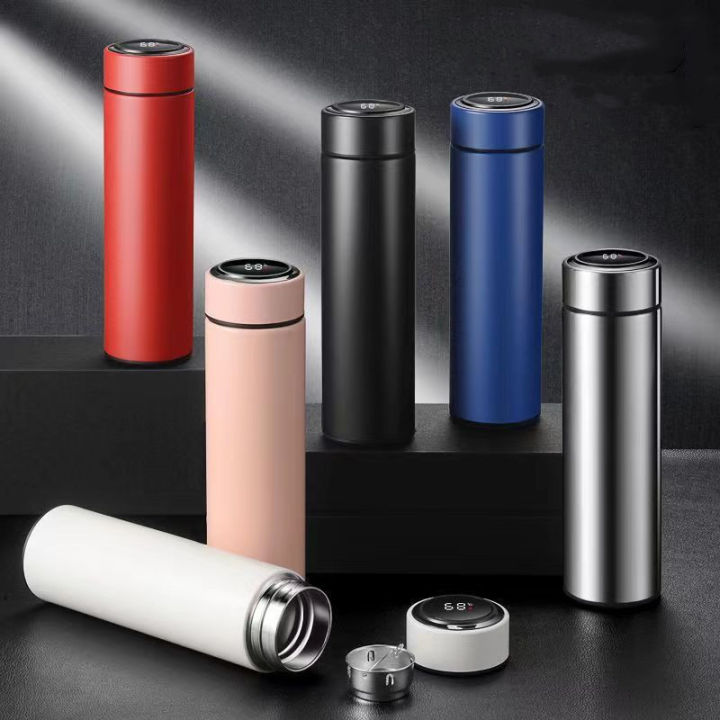 Thermal Tumbler Stianless Steel Water Bottle with LED Temperature