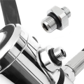 ZOROOM 2X 7/16-20UNF to 3/8-24UNF Threaded Male Quick Adapter Diving Computer Watch High and Low Pressure Adapter. 