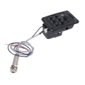 Electric Box Sound Hole Equalizer Guitar Tuner Mix Guitar Guitar Accessories Folk Pickup Guitar Accessories. 
