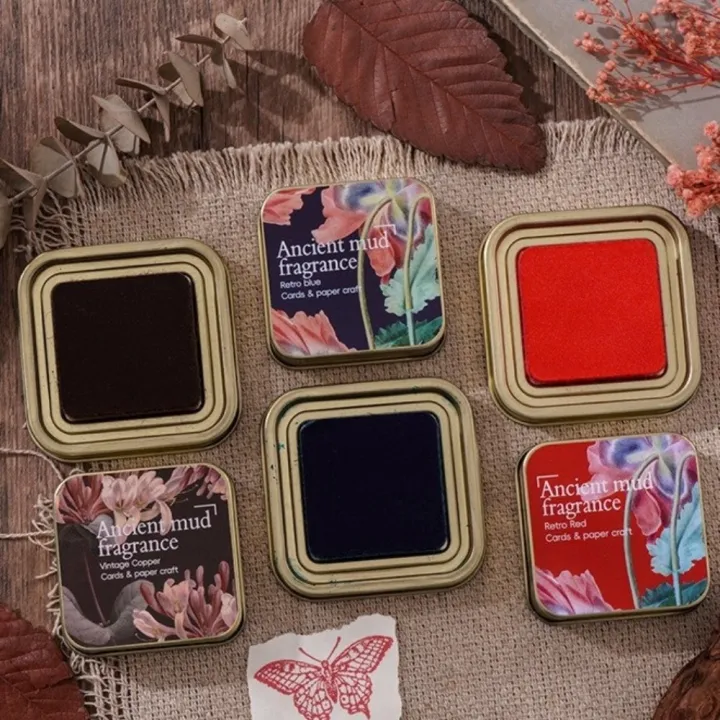 New Universal Student Ink Pad Multiple Colors Oil-based ink & felt Self ...