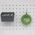 114 Pcs Peg Board Hooks Assortment with Metal Hooks Sets, Hole Plate Bins, Peg Locks for Organizing Storage System Tools Easy to Use. 