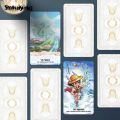 Wenefang Sutuiying Tarot Cards 12x7cm Pythia Tarot Card Game Tarot Big Cards 82 Portable 【2025 Version】 Cards/Set With Guidebook Party Entertainment Board Game. 