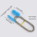 155cm Pipe Cleaning Brush Air Tube Flexible Double Ended Hose Aquarium Accessories Tank Cleaner Water Filter Nylon. 