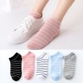 Women's Korean Fashion Ankle Socks (Pack Of 5 Pairs). 
