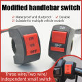 Motorcycle Modification Switch Handlebar Switch Led Headlight Modification Double Flash On Off Button Junna. 