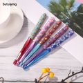 Sutuiying 5pcs Aluminum Alloy Knitting Needles Crochet Hooks Weave Crochet High Quality Needles Set Sweater Knitting Yarn Knit hook Tool 6.5/7/8/9/10mm. 