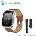 Black Shark GT3 ENC Bluetooth Calling Smart Watch I Display: 1.96'' Curved AMOLED Display I   Up to 10 Days Battery Life I Supports Chat GPT I  Unlimited AI Watch Face I  IP68 Water Resistance I Display Resolution 410x502 pixels. 