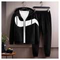 Men's Winter Inside Fleece Warm Stylist Hoodies And Joggers Tracksuit Set.#Black - Fashion | Joggers For Men | Men's Wear | Joggers | Hoodies |. 