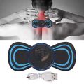Electric EMS Neck and Shoulder Massager, Body Pain Relief Massager. 
