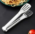 Stainless Steel Kitchen Tong (Chimta) Use For Multipurpose Like Momo, Bbq, Salad, Ice And much More. 