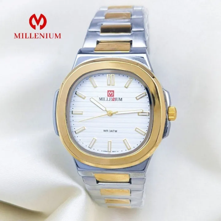 Millenium MW58379G Classic Business Quartz Movement Stainless Steel ...