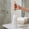 Corner Gap Brush Long-Handle Toilet Brush Hard-Bristled 360° Rotating Bathroom Brush Compact Stand No-Dead Spot Cleaning Toilet Cleaning Brush Bathroom Cleaning. 