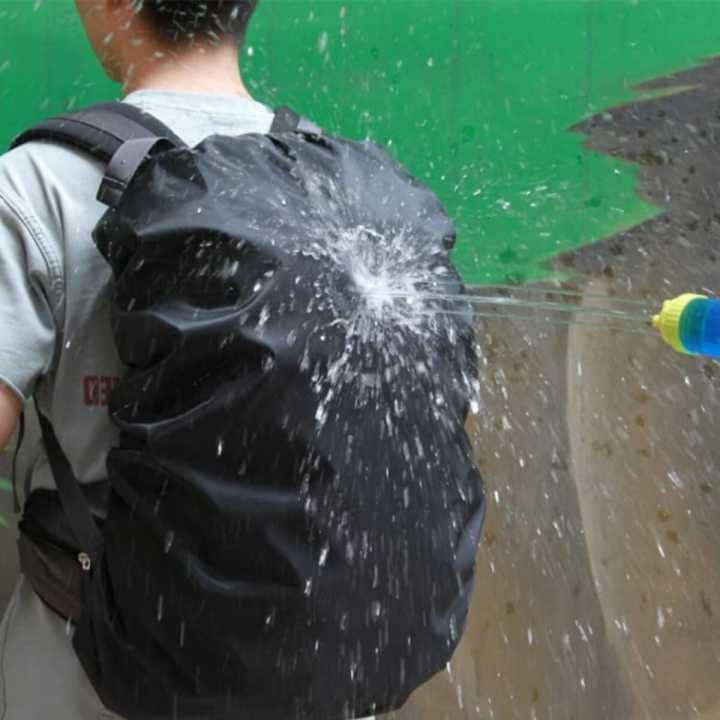 college bags with rain cover OutThere 30/45L Pack Covers Keep Your Adventure Dry designed as a critical backup system for when weather conditions exceed the standard water resistance of tactical backpacks Flamingo School & College Bag