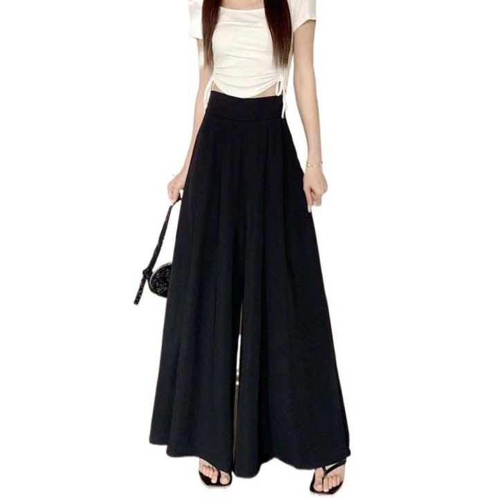 Simple%20High%20Waisted%20Wide%20Leg%20Pants%20Y2K%20Oversized%20Women's%20Harem%20Pants%20Solid%20Color%20Sagging%20Sensation%20Palazzo%20Pleated%20Culottes%20Female%20-%20Image%209