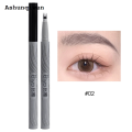 Ashunqiwen 2025 3 Point Ultra Fine Eyebrow Eyelash Pen Make-up for Women Liquid Eyeliner Pencil Dark Brown Lasting Waterproof Eyebrow Tattoo Pen. 