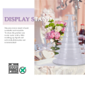 10 Tier Cupcake Holder Stand Round Macaron Tower Stand Clear Cake Display Rack for Wedding Birthday Party Decor. 