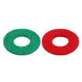 ICQURBT 24 Pieces Battery Terminal Anti Corrosion Washers Fiber Battery Terminal Protector, 6 Red and 6 Green. 