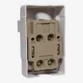 Anchor Switch 32 Amperes White Heavy Duty Double Pole switch. 