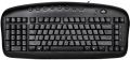 Multimedia Wired USB 107 Keys Keyboard. 
