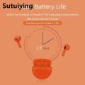 Sutuiying 2025NEW Pro 6 TWS Wireless Headphones with Mic Fone Bluetooth Earphones Fashion Sport For Xiaomi Running Reduce The Noise Headset Earbud. 