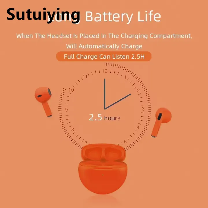 Sutuiying%202025NEW%20Pro%206%20TWS%20Wireless%20Headphones%20with%20Mic%20Fone%20Bluetooth%20Earphones%20Fashion%20Sport%20For%20Xiaomi%20Running%20Reduce%20The%20Noise%20Headset%20Earbud%20-%20Image%205