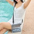 Linman Portable Water Resistant Waterproof Mobile Phone Bag Large capacity Tra nsparent Beach Tote Bag Casual Ttouch screen Swimming Storage Bag Diving. 