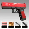 Agaze Glock Sponge Bullet Shell Throwing Hand Self Integrated Soft Bullet Nerf Blaster. 