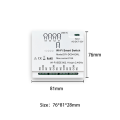 JAERBEE 2X 4CH WiFi Smart Switch 85-265V USB 5V 2.4G WiFi Smartlife Home Automation Module for IFTT Alexa Home. 