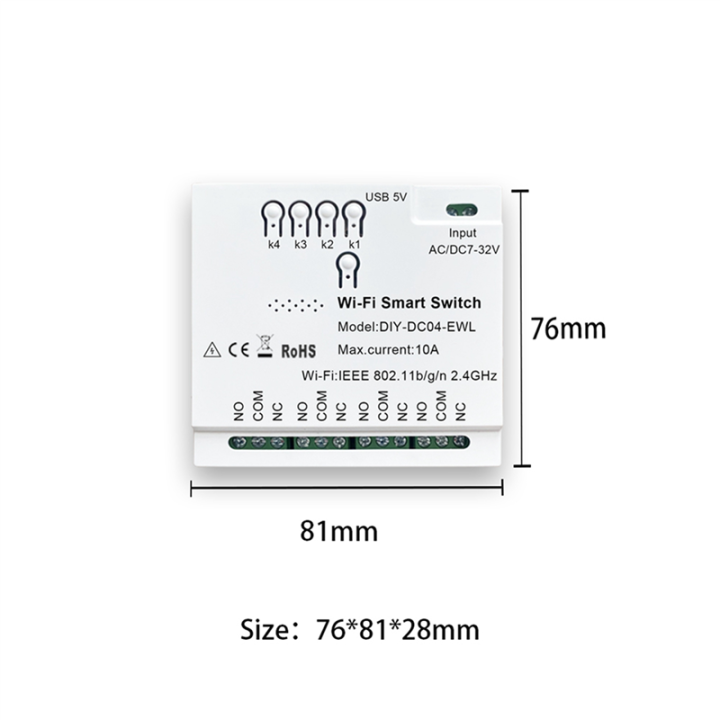JAERBEE%202X%204CH%20WiFi%20Smart%20Switch%2085-265V%20USB%205V%202.4G%20WiFi%20Smartlife%20Home%20Automation%20Module%20for%20IFTT%20Alexa%20Home%20-%20Image%206