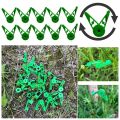 30Pcs Durable Plastic Plant Benders Growth Manipulation Plant Stem Branche Bending Low Stress Clip Garden Supplies Reuseable Plant Support Clamps. 