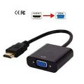 HDMI Male to VGA Female Video Cable Cord Converter Adapter For PC DVD HDTV 1080P. 