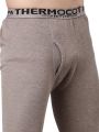 Rupa Thermacot Round Neck Full Sleeve Brown Thermal Top and Bottom Set For Men | Thermal Wear For Men. 