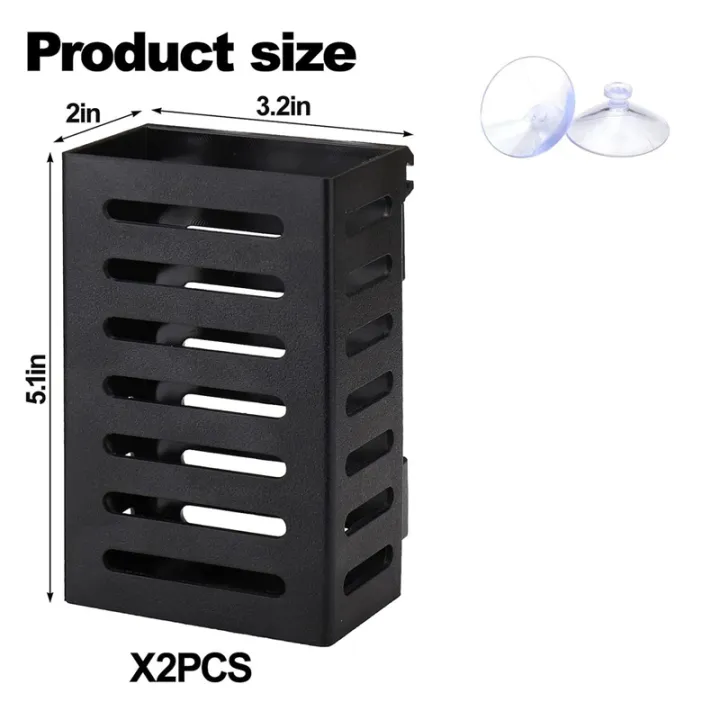 Pullhee-4%20Pack%20Aquarium%20Plant%20Holder%20with%20Hooks%20and%20Suction%20Cups,%20Hanging%20Aquatic%20Planter%20Cups%20for%20Aquarium%20Decorations%20Plants%20-%20Image%202